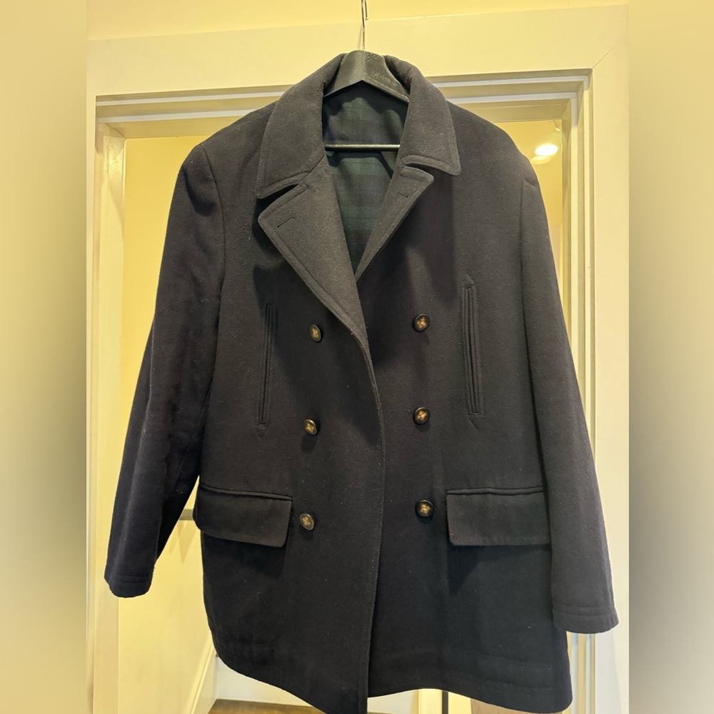 Men’s Navy Ralph Lauren peacoat